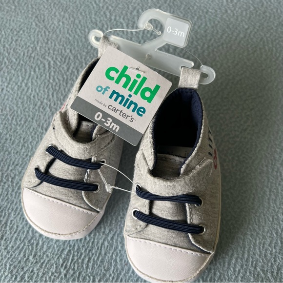 NWT Carter’s Child of Mine Little Champ Baby Shoes 0-3 month - Picture 3 of 6
